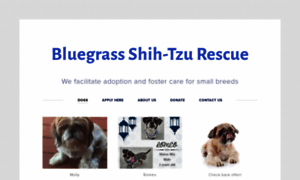 Shihtzurescueky.org thumbnail