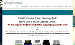 Shilajitcapsule.com thumbnail