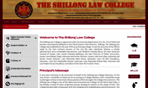 Shillonglawcollege.in thumbnail