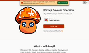 shimeji browser extension for phone