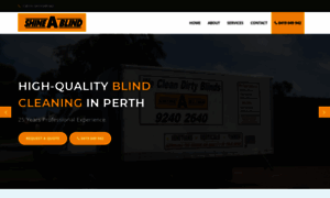 Shine-a-blind-perth.com thumbnail