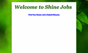 Shinejobs4you.blogspot.in thumbnail