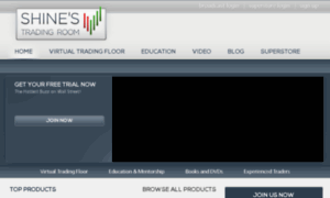 Shinestradingroom.com thumbnail
