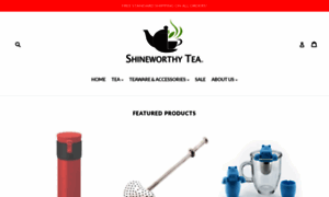 Shineworthytea.com thumbnail