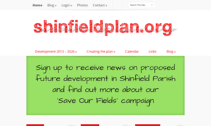 Shinfieldplan.org thumbnail