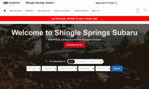 Shinglespringssubaru.com thumbnail