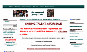 Shiningtalent.com thumbnail