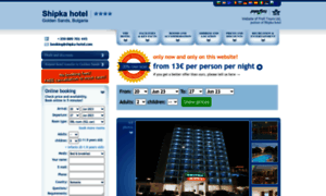 Shipka-hotel.com thumbnail