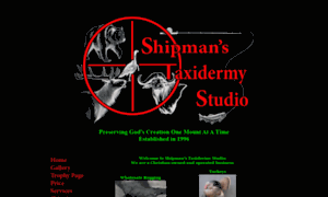 Shipmanstaxidermy.com thumbnail