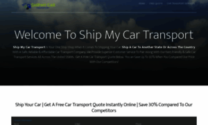 Shipmycartransport.com thumbnail