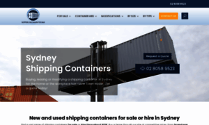 Shippingcontainersforsalesydney.com.au thumbnail