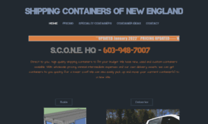Shippingcontainersofnewengland.com thumbnail