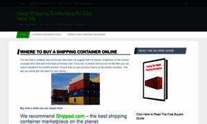 Shippingcontainerssale.org thumbnail