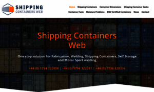 Shippingcontainersweb.com thumbnail