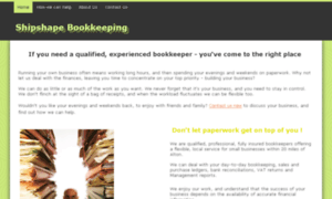 Shipshapebookkeeping.co.uk thumbnail