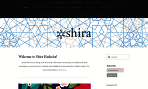Shira.org.au thumbnail
