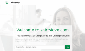 Shirtslove.com thumbnail