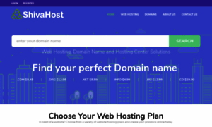 Shivahost.com thumbnail