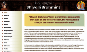 Shivallibrahmins.com thumbnail
