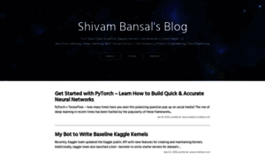 Shivambansal.com thumbnail