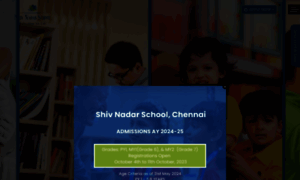 Shivnadarschool.edu.in thumbnail