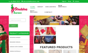 Shobhasarees.com thumbnail