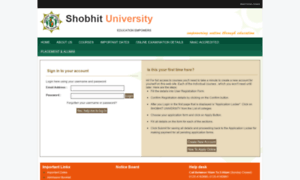 Shobhituniversity.admissionhelp.com thumbnail