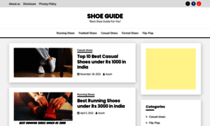 Shoeguide.in thumbnail