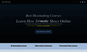 Shoemakingcoursesonline.com thumbnail