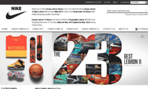 Shoeslebron12.com thumbnail