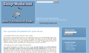 Shop-mode.net thumbnail