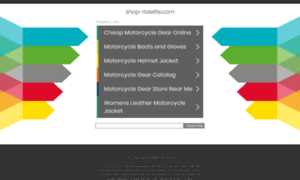 Shop-ridelife.com thumbnail