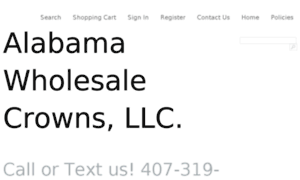 Shop.alabamawholesalecrowns.com thumbnail