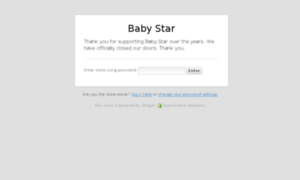 Shop.babystar.com thumbnail