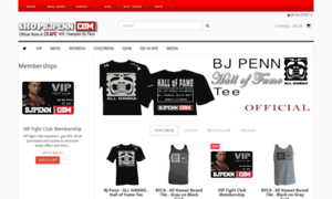 Shop.bjpenn.com thumbnail