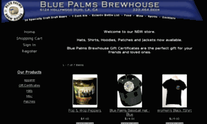 Shop.bluepalmsbrewhouse.com thumbnail