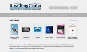 Shop.breathingcenter.com thumbnail