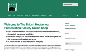 Shop.britishhedgehogs.org.uk thumbnail