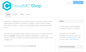 Shop.cloudmc.de thumbnail