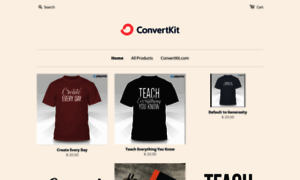 Shop.convertkit.com thumbnail