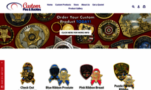 Shop.custompinsandbuckles.com thumbnail