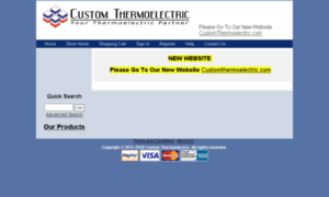 Shop.customthermoelectric.com thumbnail