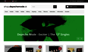 Shop.depechemode.sk thumbnail