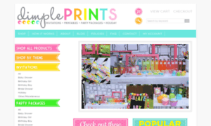 Shop.dimpleprints.com thumbnail