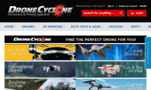 Shop.dronecyclone.com thumbnail