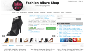 Shop.fashionallure.com thumbnail