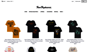 Shop.foofighters.com thumbnail