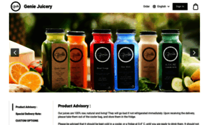 Shop.geniejuicery.com thumbnail