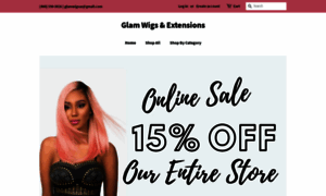 Shop.glamwigsaz.com thumbnail