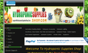 Shop.hydroponicsuppliesshop.com thumbnail